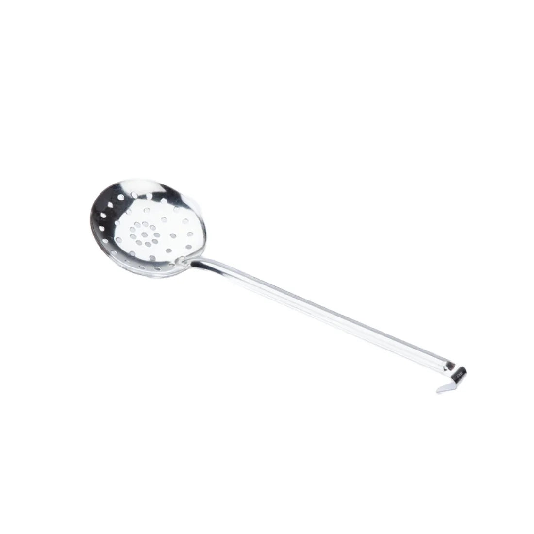 Tomatto Italian-Style 8cm Ergonomic Stainless Steel Skimmer Spoon Eco-Friendly Mirror Polished Kitchen Utensil for Gnocchi Pasta