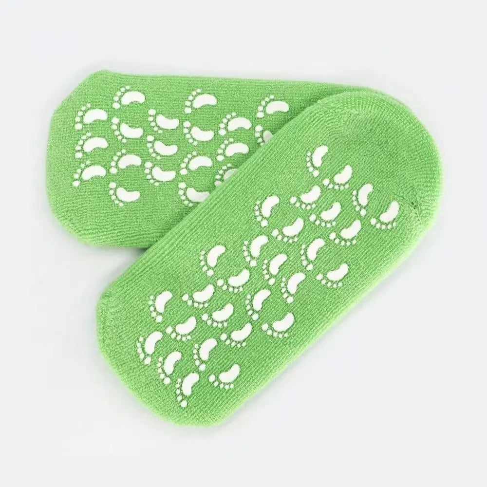 Wholesale Skin Foot Care Cracked Moisturizing Heel Gel Spa Socks Exfoliating Moisturizing Gel Socks