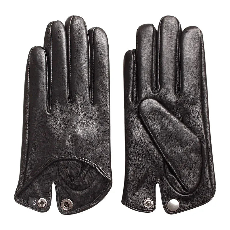Daily Life Women Touch Screen Women Outdoor Windproof Gloves Cycling Thin Sheepskin Leather Gloves