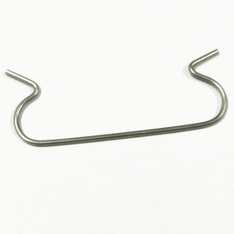 Custom Factory Service Nickel Plated Bend Copper Pipe Fitting Aluminium Stainless Steel Hanging Hook Wire Forming Spring
