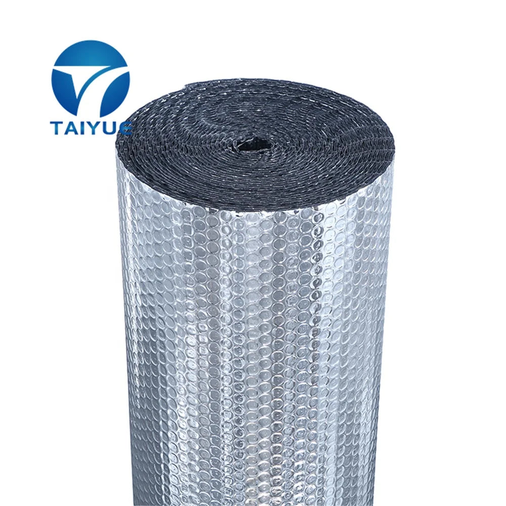 3mm Thickness Industrial HVAC Air Bubble Wrap Duct Insulation Material with High Reflectivity for Warehouse Thermal Insulation
