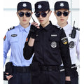Custom High Quality Black Workwear Set Security Guards Uniforms Samples Support