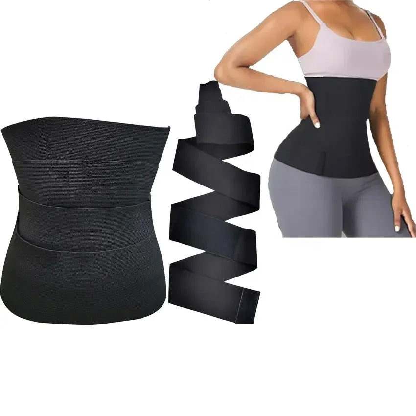 Customized Waist Trainer Stomach Tummy Wrap Slimming Belts Tummy Trimmer  Women Corset Waist Trainer Shaper