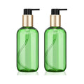Luxury Personal Care Packaging Amber Plastic Lotion Bottle With Pump Body Lotion Dispenser Bottles for Hand Soap  Dish Soap