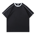 Wholesale Blank T Shirt Customized Plain Oversized Round Neck Sports Tshirt Cotton Lightweight Quick Dry Fitness Gym T Shirts