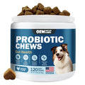 OEM Private Label Probiotic Pet Treats Soft Chews for Dogs to Improve Diarrhea Constipation Allergies Immunity Flavor Customized