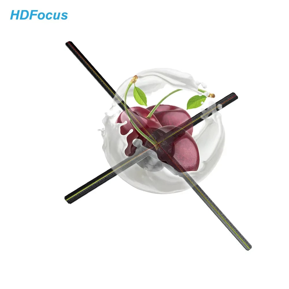 65Cm Advertising Machine 3D Hologram Led Fan Display 3D Holographic Display