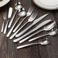 304 Luxury Wholesale Modern Full TableWare Elegance Cutlery Set Stainless Steel Bulk Hotel Cutlery Set Flatware for Wedding