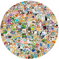 300Pcs Hot Sale Cartoon Animal Graffiti Stickers Skateboard Guitar Decorative Stickers DIY Waterproof Gift Sticker for Kids