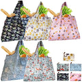Custom Eco Recycle Supermarket Grocery Pouch Bag Reusable Foldable Tote Shopping Bag for Groceries