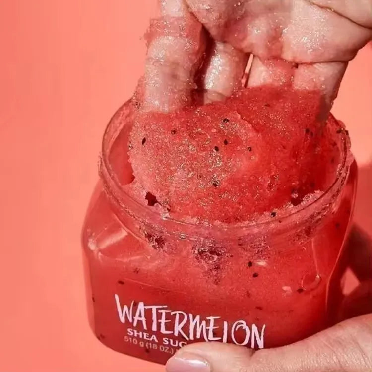 Watermelon Body Scrub 510g Natural Exfoliating Whitening Fruit Scents Body Scrub