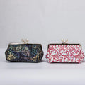 KONCAI New Capacity Portable Makeup Bag Design Natural  Cosmetic Bag Skincare Storage Travel Beauty Bag