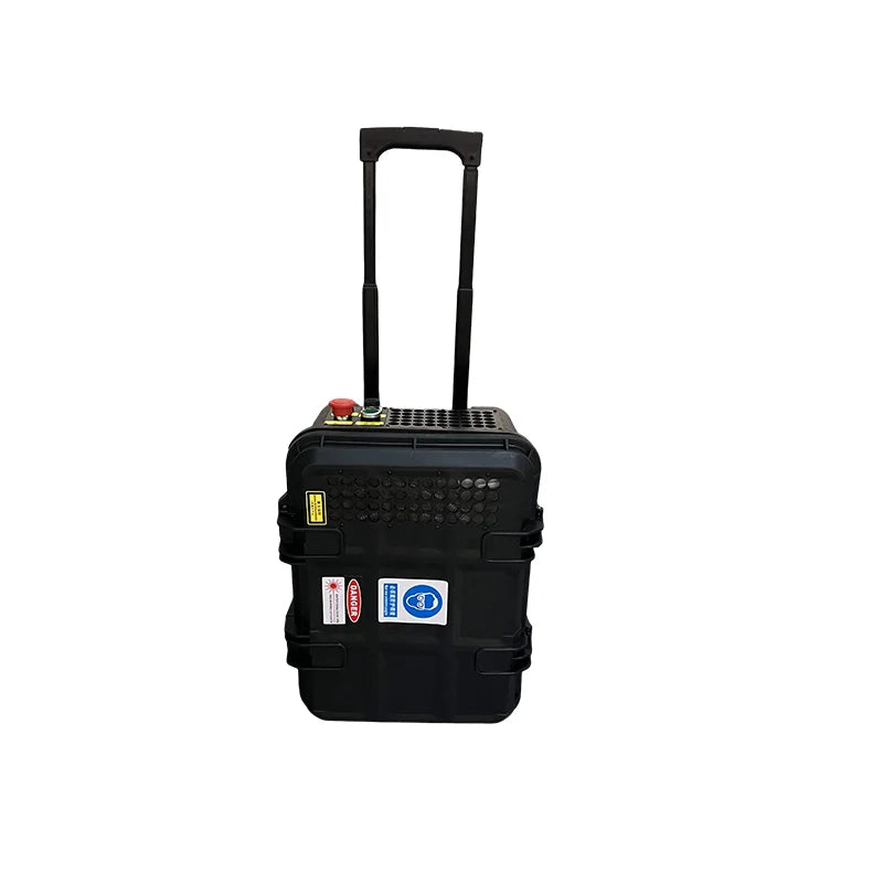 Hot Selling Luggage Box Type Pulse Laser Cleaning Machine Mold Cleaning Furniture Paint Laser Pulse Cleaning Machine