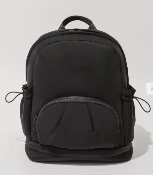 Eco-Friendly High-End Neoprene Women's Backpack Lightweight Waterproof Polyester Lining for School Gym Outdoor Sports