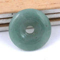 2023 Green Aventurine Donut Rainbow Round Donuts Natural Gemstones Stones Donuts Pendants Crystal Healing