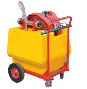 As Trolley Foam Fire Extinguisher with Indicator Fire Hose 120L/140L Brass 400L/min Water Flow