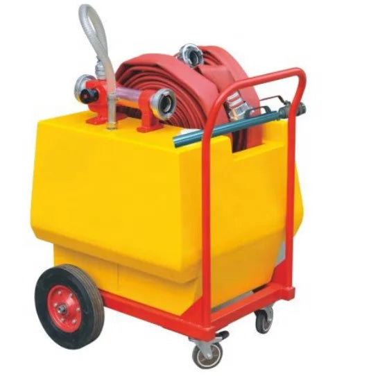 As Trolley Foam Fire Extinguisher with Indicator Fire Hose 120L/140L Brass 400L/min Water Flow
