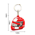 High-Quality 3D Keychain Transport Space Car Motorcycle Keychain with Metal Keychains Fashion Accessories Cherry