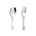 316 Stainless Steel Kids Cutlery Set Box Spoon Folk Training Feeding Spoon