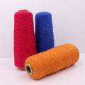 Hot Sales 70g Angora Mink Cashmere 32 Colour 16s/2 Knitting Yarn Dyed Pattern Long Hair Fancy Crochet Yarn Stock Popular Russia