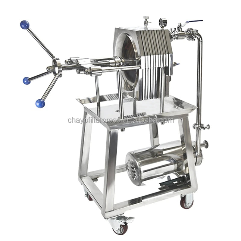 Stainless Steel Plate Frame Filter for Spirit Liquor Wine Filtration