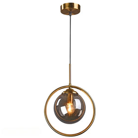 Modern Pendant Lights Glass Ball Hanging Lamp Kitchen Dining Room Nordic Lamp Gold Loft Decor Hanging Lights Fixtures Luminaire