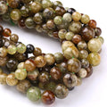 Wholesale Trendy Factory Supply Green Garnet Beads Good Price Loose Stone Beads for DIY Jewelry