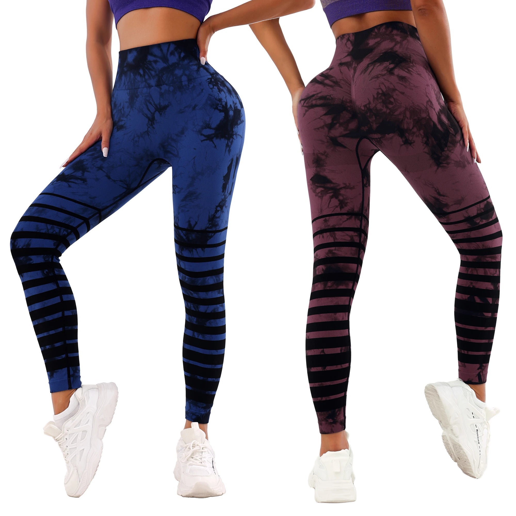 FLW Seamless Yoga Pants Push up Sportswear Fitness Tight Workout Leggings for Women