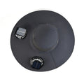 Wide-brimmed Shade Heat Summer Coolness Hat UV protection Solar Fan Hat With Two Solar Fans