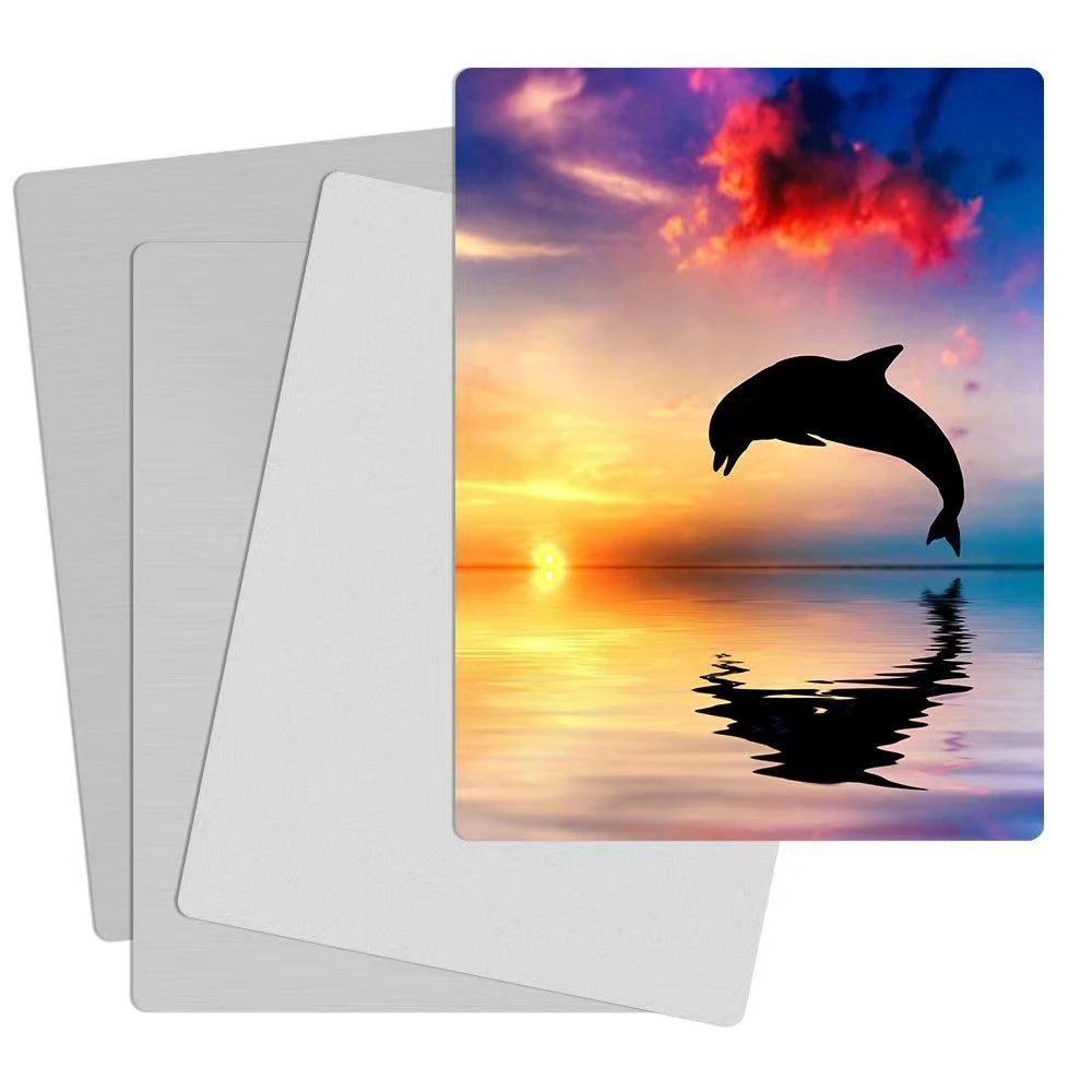 Sublimation Blanks Aluminum Plate Photo Panel Aluminium Sublimation Metal Sheet for Sublimation