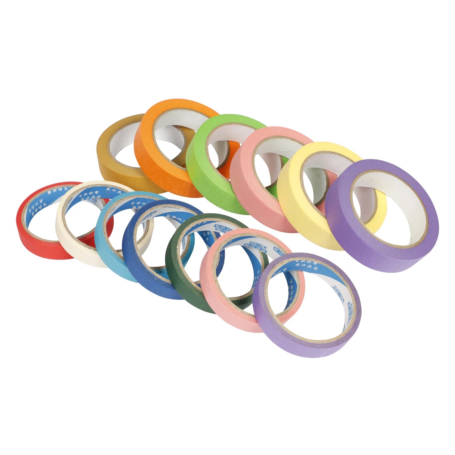 Crepe Paper Masking Adhesive 150U Colorful Wall Wholesale Paint Custom Stripping Tape