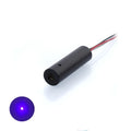 Compact Mini D10mm 3V 405nm 100mw Dot Blue and Purple Laser Pointer ACC Driven Industrial Laser Module Light Blue Laser