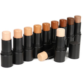 Private Label Creamy Black Makeup Stick Mineral Ingredient Contouring Face Highlighter Foundation and Contouring in One