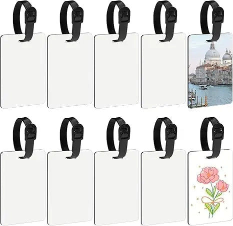 Shaped Photo Frame Printable Sublimation Blank MDF Board Luggage Tags Sublimation Printable Luggage Tags Photo Frame