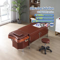 Modern Design Synthetic Leather Salon Hair Spa Shampoo Bed TX12 for Facial Massage and Workshop Use Multifunction Factory Direct