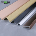 Modern Style Decorative Corner Aluminum Alloy 1mm Anodized Transition Strips Tile Edge Trim for Apartment Use Direct Factory