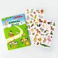 New Children's Sticker Book Wholesale Fun Diy Scene  Animals Dinosaurs Ocean  Painting Sticker Book Educational Toys