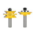 Recoverable Bead Glass Door Bit Set Wood Cutter Alloy Carbide Router Bit Woodworking Milling Cutter for Wood Face Mill