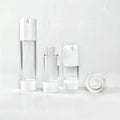 Customizable Logo Printing 15ml 30ml 50ml Essential Oil Skin Care Cosmetic Bottle with Pump Sprayer for Shampoo
