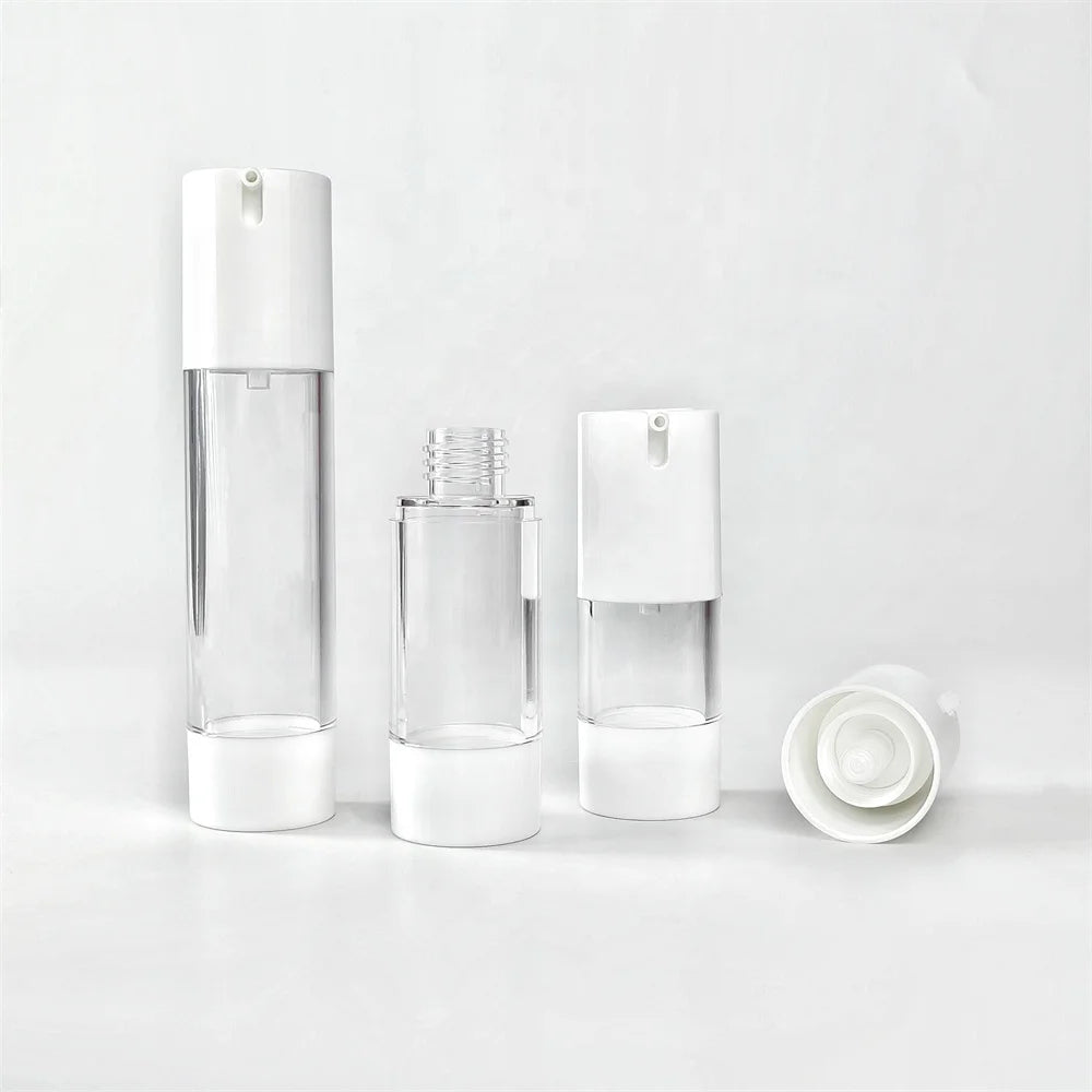 Customizable Logo Printing 15ml 30ml 50ml Essential Oil Skin Care Cosmetic Bottle with Pump Sprayer for Shampoo