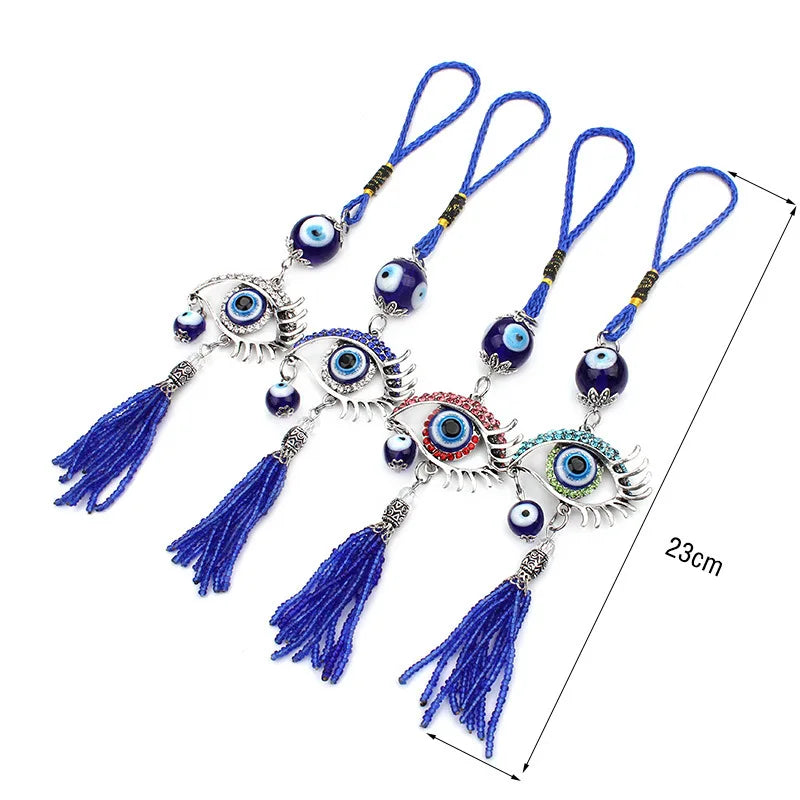 Devil's Eye Pendant Blue Evil Eye Wall Decoration Lucky Pendant Car Door Pendant