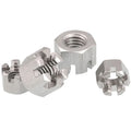 DIN935 A2-70 Stainless Steel Round Hex Castle Slotted Nuts
