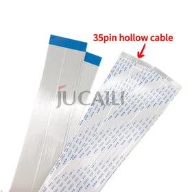 Jucaili 20pcs dx7 print head cable 35pin 350mm/400mm A head data cable for Epson DX7 solvent UV flatbed printer flat data cable
