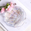 In Stock Wholesale Eco-Friendly Glass Soap Dish Custom Decal with Luster Paint for Wedding Holiday Feature Hot Sale MegaBDM