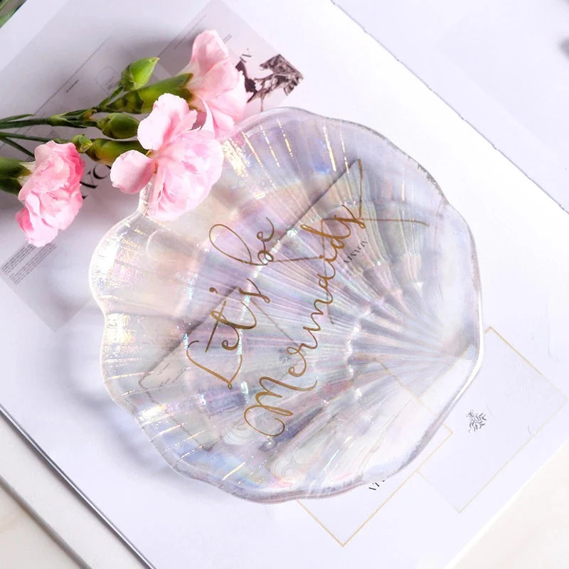 In Stock Wholesale Eco-Friendly Glass Soap Dish Custom Decal with Luster Paint for Wedding Holiday Feature Hot Sale MegaBDM