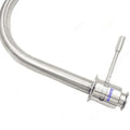 Sanitary Stainless 304 Tri Clamp Rotating Racking Arm 1.5" Tri Clamp Water Diaphragm Normal Temperature Manual Valve 3 Bar Ss304