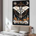 Butterfly Mushroom Wall Hanging Colorful Bohemian Hippie Psychedelic Witchcraft Tapestry