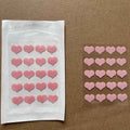 2024 Hot Selling  20Pcs Pink Heart-shaped Skin Care Korean Hydrocolloid Acne Pimple Patch