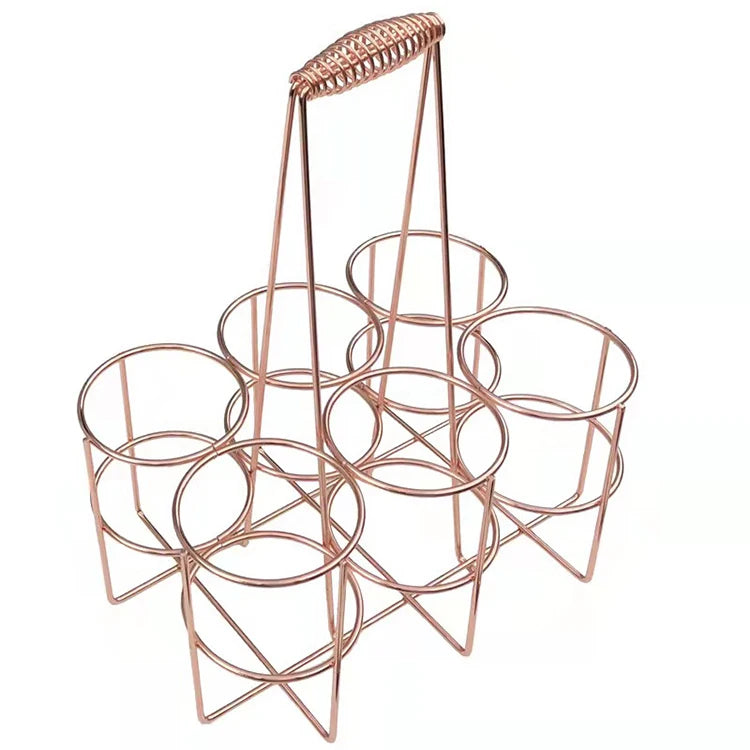 High Quality Stainless Steel Wine Rack with Metal Bottle for Ice Buckets and Beverage Tubs