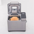 2LB 710W Stainless Steel Digital Automatic Bread Maker Machine 17 Menus 60-Minute Keep Warm Household Electric Baking English